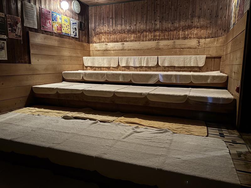 尾道平原温泉 ぽっぽの湯 男性サウナ2