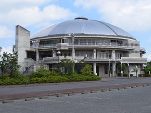 上浦多々羅スポーツ公園運動場しまなみドーム 写真