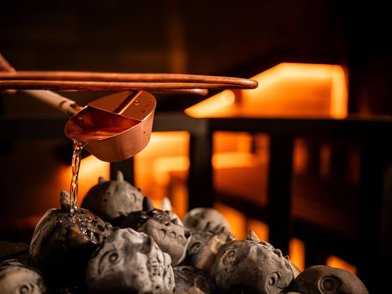 しまなみ温泉 喜助の湯 勇者席(サウナ小屋)