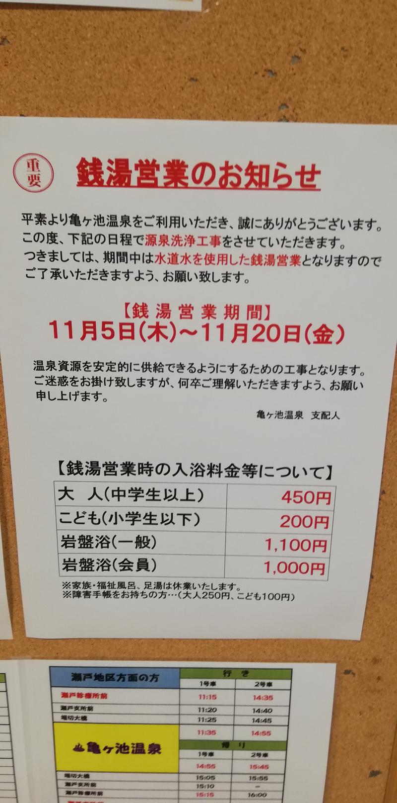 タン君さんの伊方町健康交流施設 亀ヶ池温泉のサ活写真