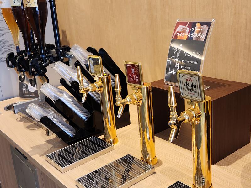 大江戸温泉物語Premium 山中グランドホテル 無料ドリンク