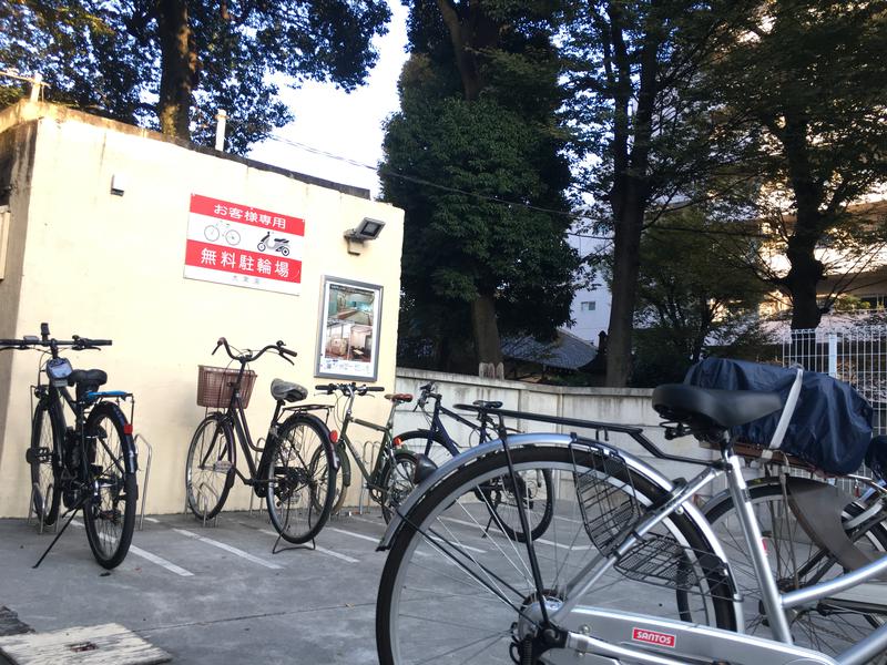 大黒湯 自転車・バイク置き場