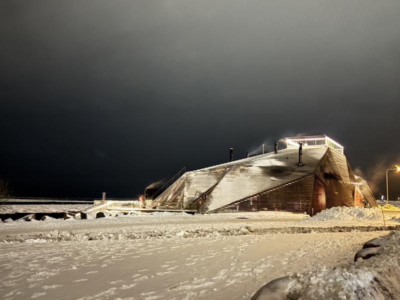 Löyly 外観（冬）