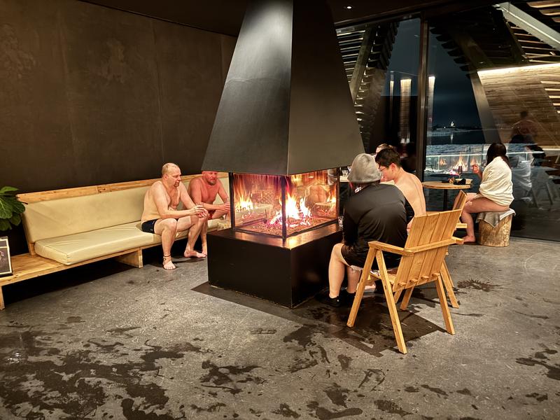 Löyly オシャレな休憩スペース