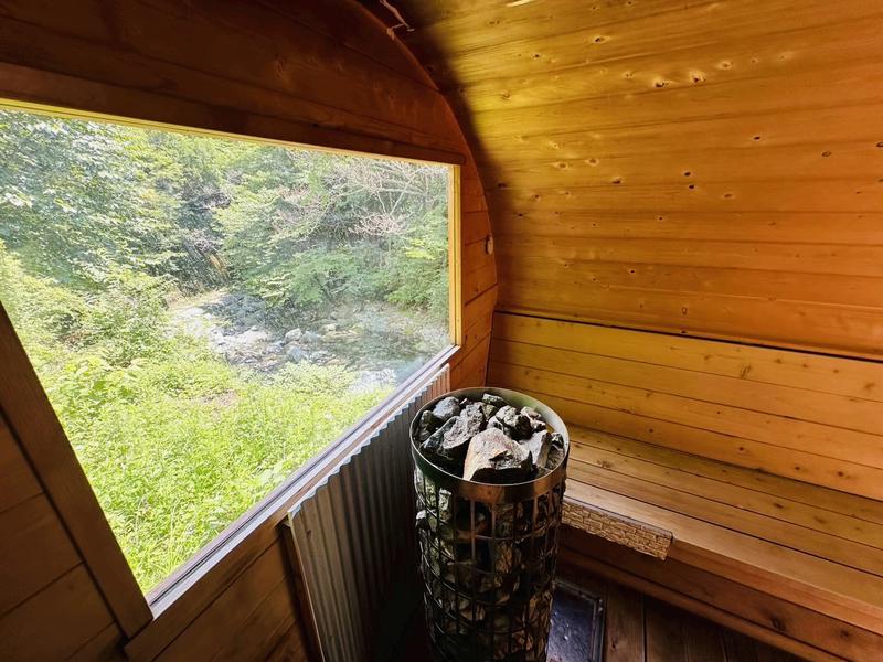 貸別荘SESELA〜セセラ〜 サウナ内景観