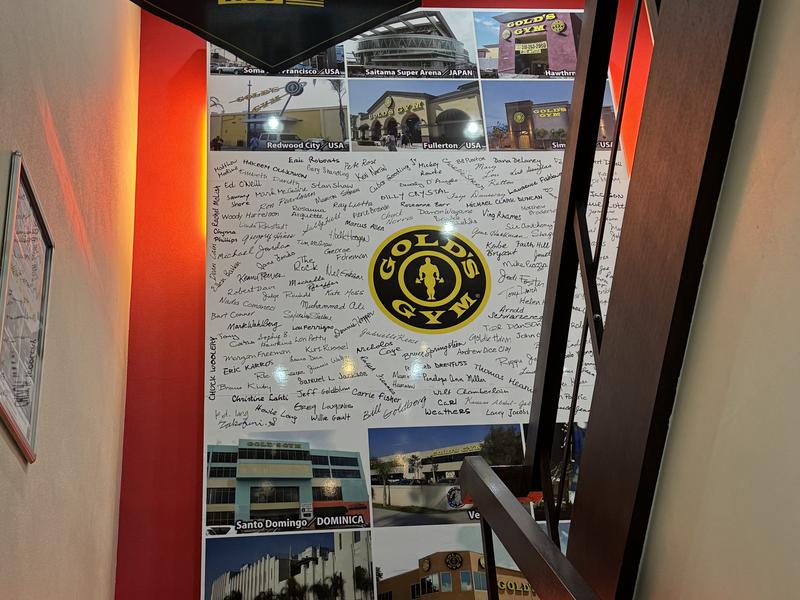 ゴールドジム 銀座東京 階段