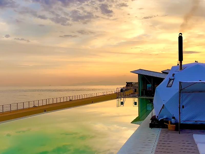 アクアイグニス淡路島 サウナエリア