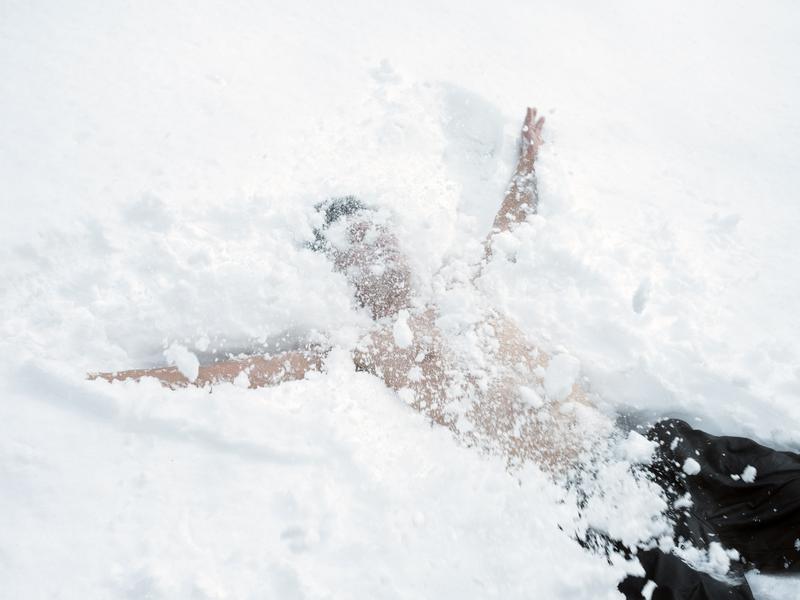 mountainman 雪ダイブ