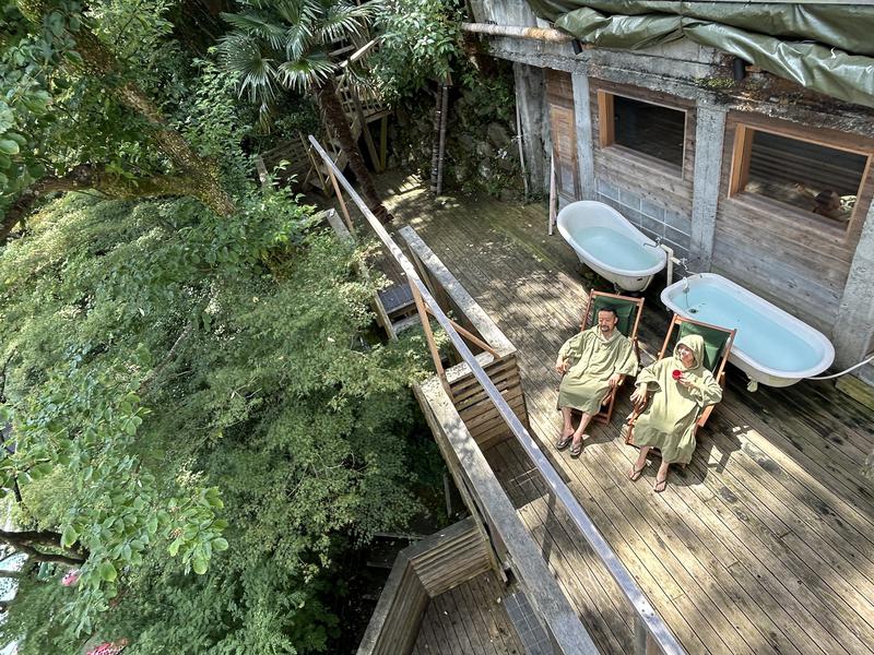 NARAYA CAFE (サウナ NARAYA+) 外気浴スペース