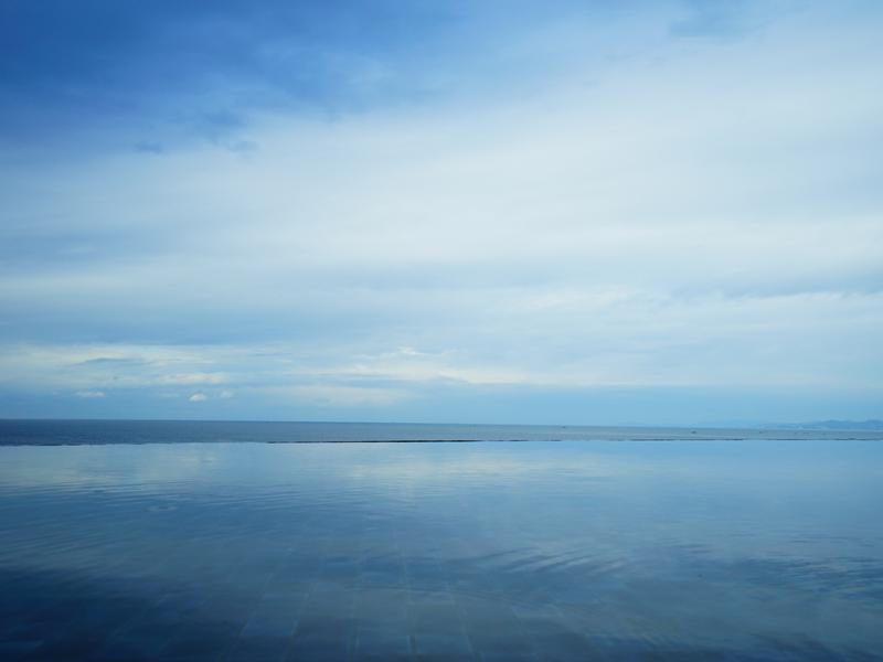 SHIRAHAMA KEYTERRACE ホテルシーモア ホテルロビーからの風景