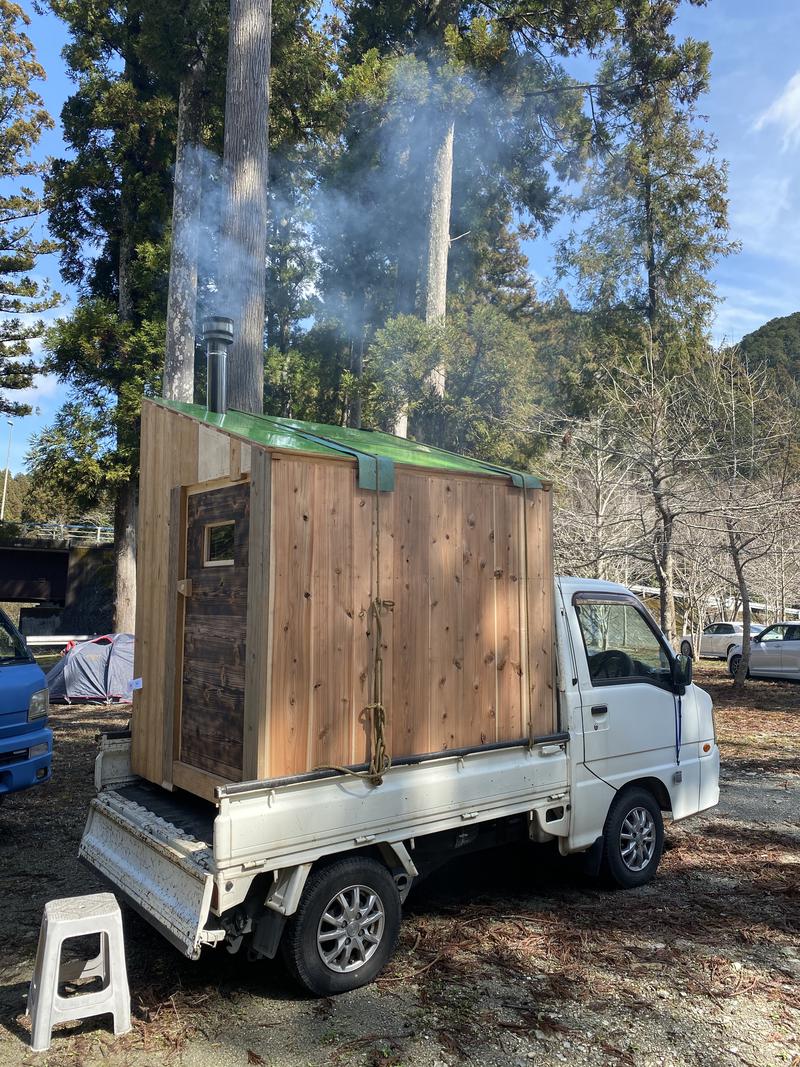 羊毛むしらばさんのTAKI駐車場のサ活写真