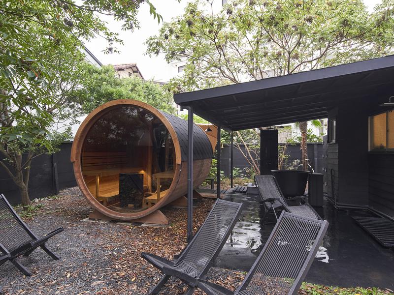 Private Sauna VAGUE (AKAMA鎌倉) サウナ外観