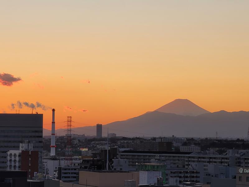 扇浜の湯 ドーミーイン川崎 富士山