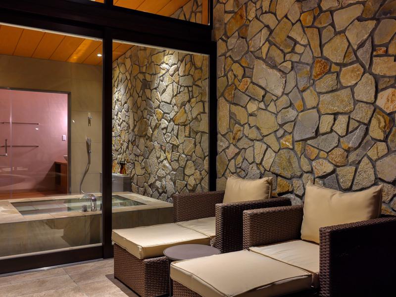 Private Villa Glamping 富士山中湖 外気浴スペース