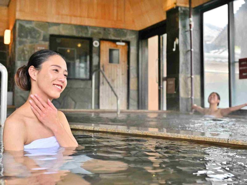 南郷温泉 山霧 どんタロの湯 写真