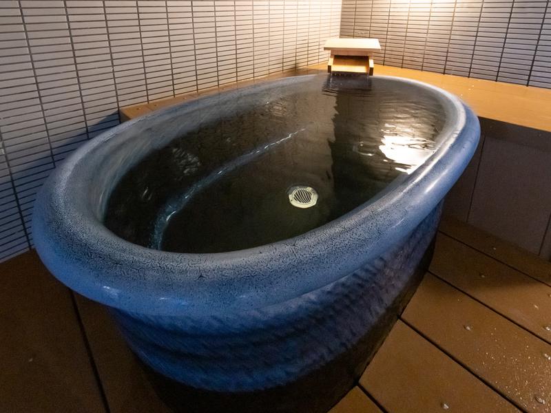 湯田上温泉 ホテル小柳 男性用15°の水風呂