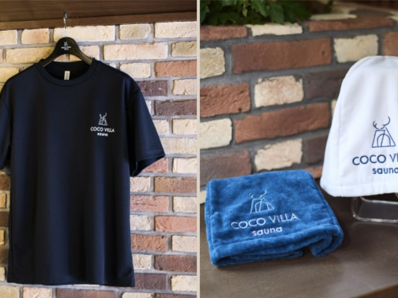 COCO VILLA sauna 物販