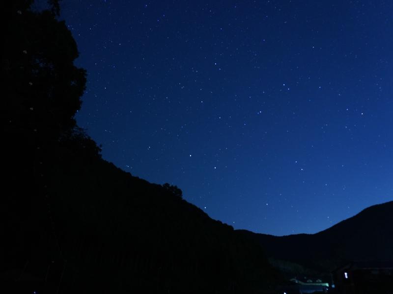 個室サウナ此処野 静岡 満点の星空