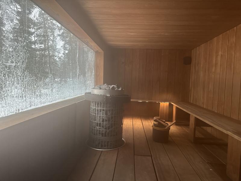 Löylykontti Matinkylä (Sauna Container) サウナ室