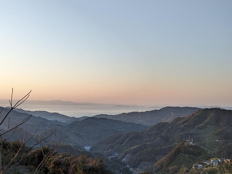 Foundation Camp MANDARIN Field 整いイスからの夕景が最高！