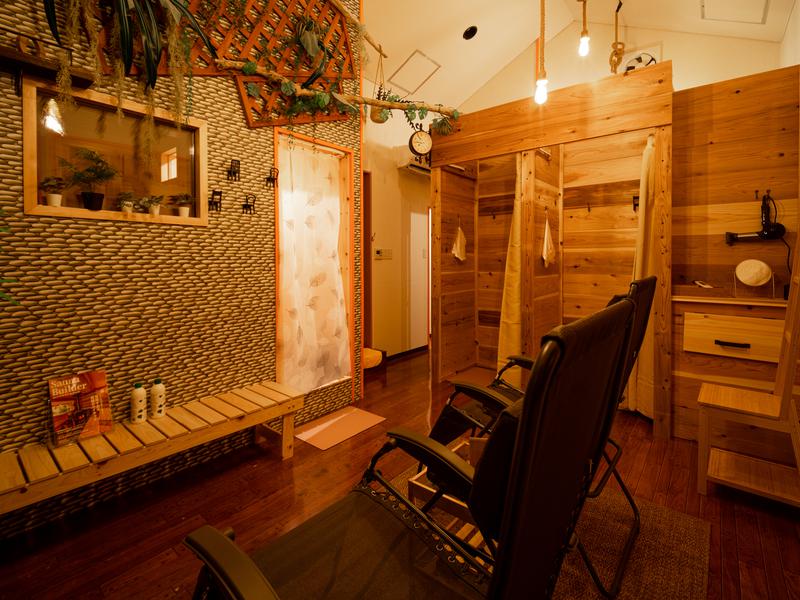 private sauna さはこ前 整いスペース
