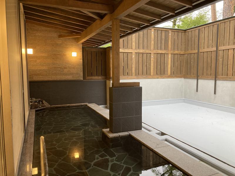 Sauna & Spa Green サウナ&スパ グリーン～愛宕山温泉～ 露天風呂(この画像では無いがととのいイスあり)