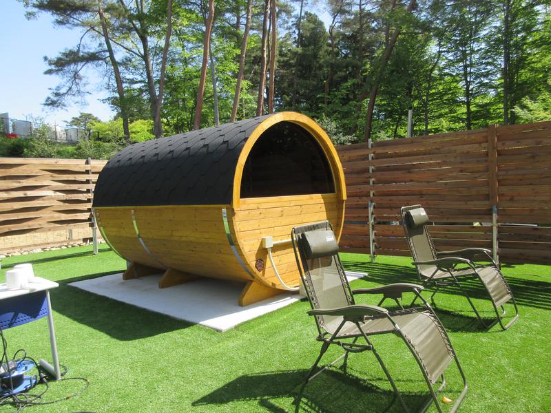 Sauna & Spa Green サウナ&スパ グリーン～愛宕山温泉～ バレルサウナ