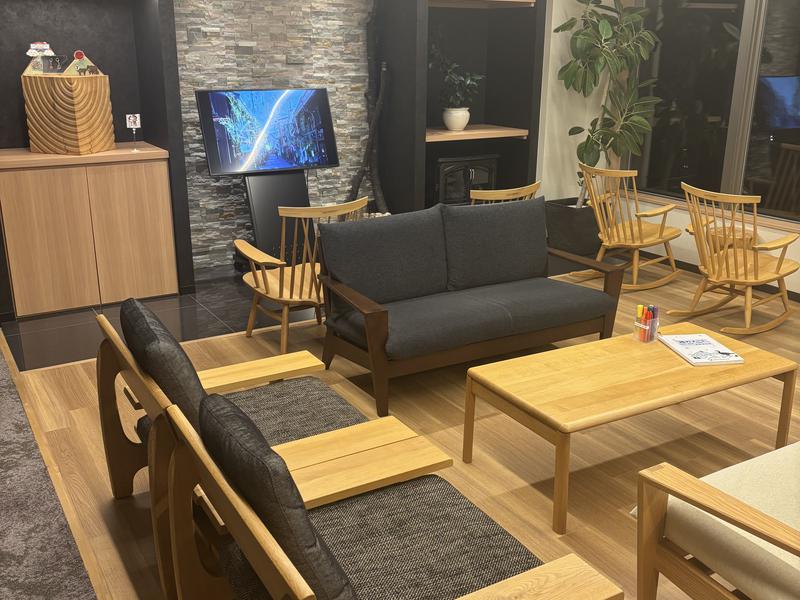 Hotel and Spa Gift Takayama お風呂階のくつろぎスペース
