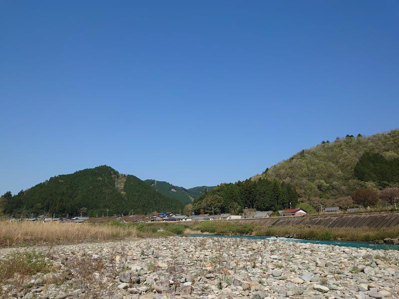 神洞ほたるの里公園 板取川周辺の光景