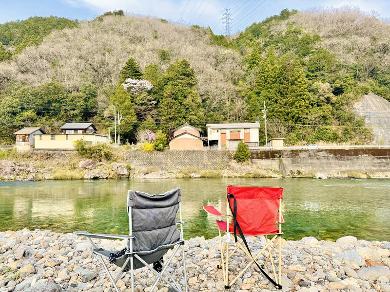 神洞ほたるの里公園 外気浴から見える景色