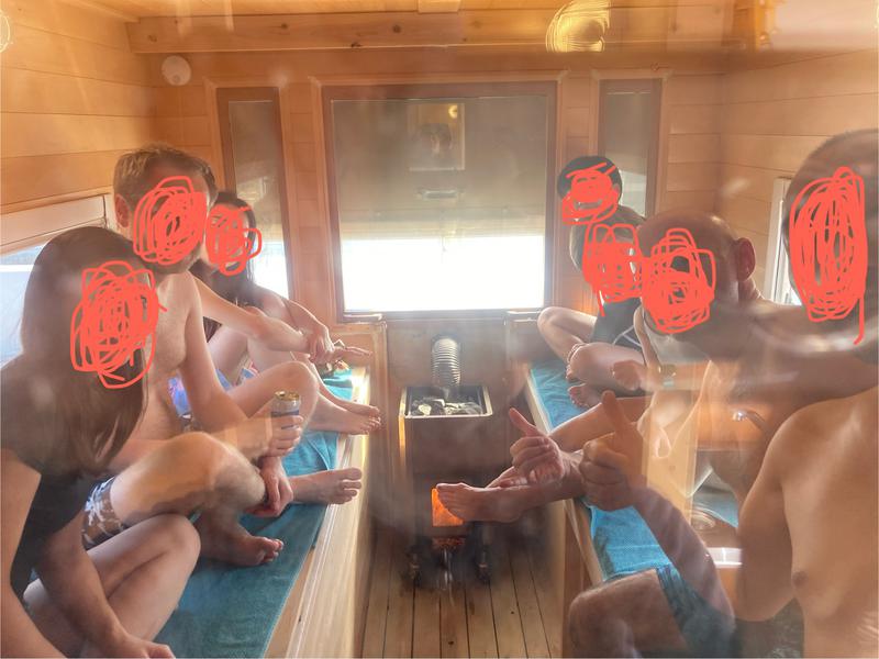 絶景サウナカー 写真