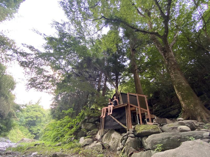 kanrano sauna デッキでの休憩でこころまで「ととのう」！