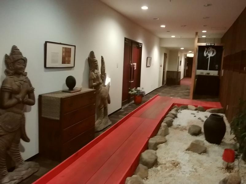 広島北ホテル 館内入口