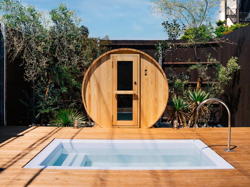 MATKA private outdoor sauna 6名利用可能なLiekki