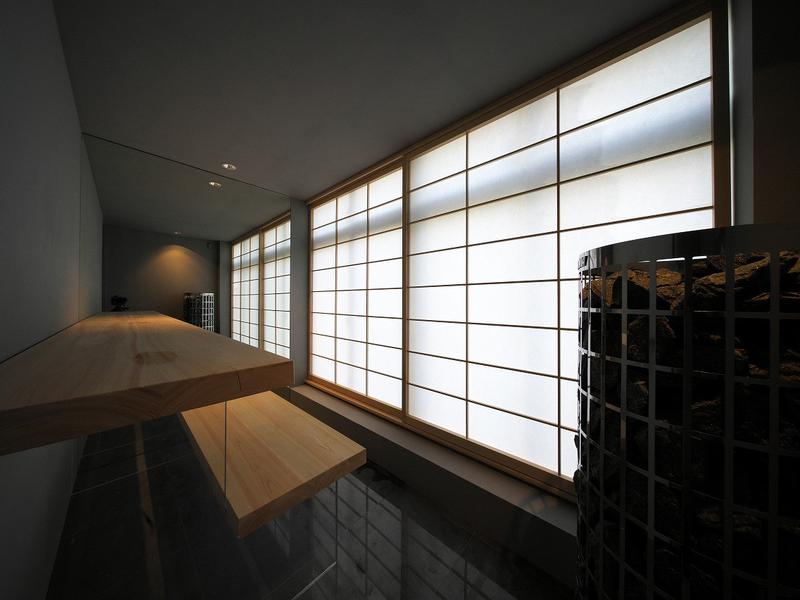 SAUN9NE サウナイン東京北参道 60度から120度まで温度調整と、セルフロウリュ可能な日本のサウナ室。