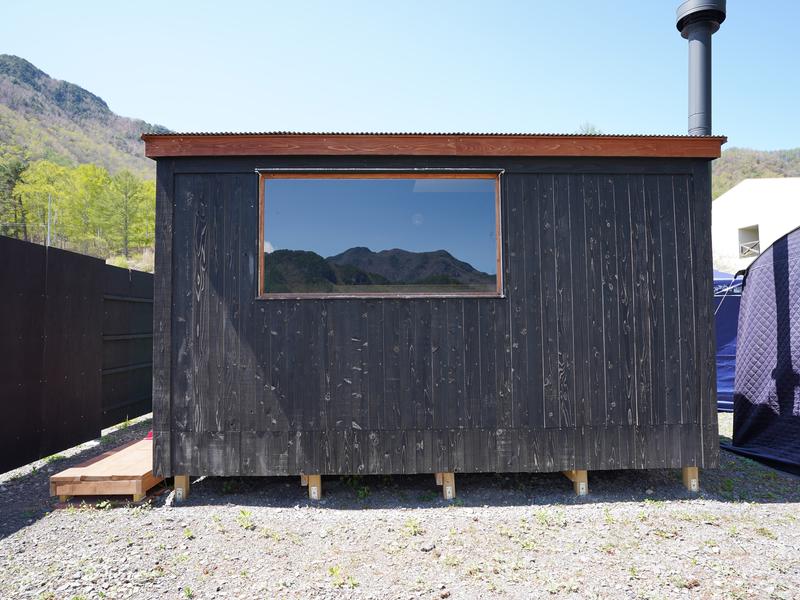 立原高原キャンプ場 展望サウナ サウナ小屋室