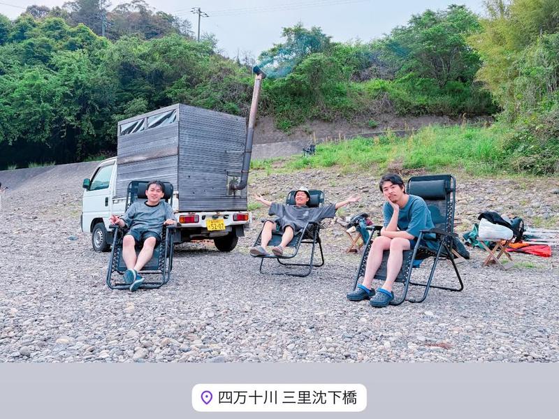 軽トラサウナ四万十 お客様