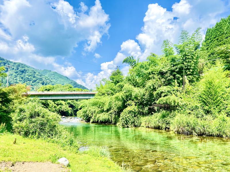 郡上那比川野営場(仮称) 写真