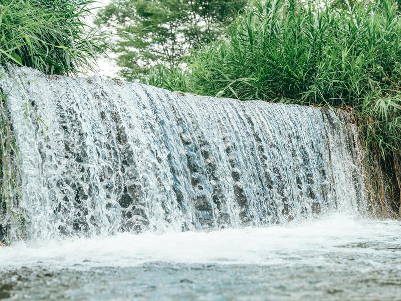 TERA resola nikko 水風呂（天然の滝）