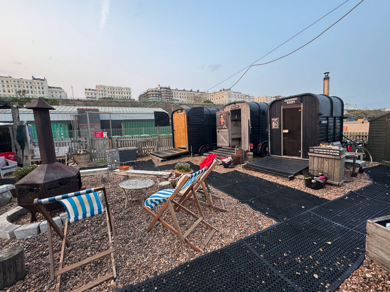 Beach Box Spa 外気浴