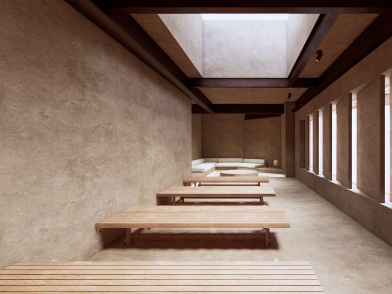 Hiki stargazing sauna 外気浴スペース