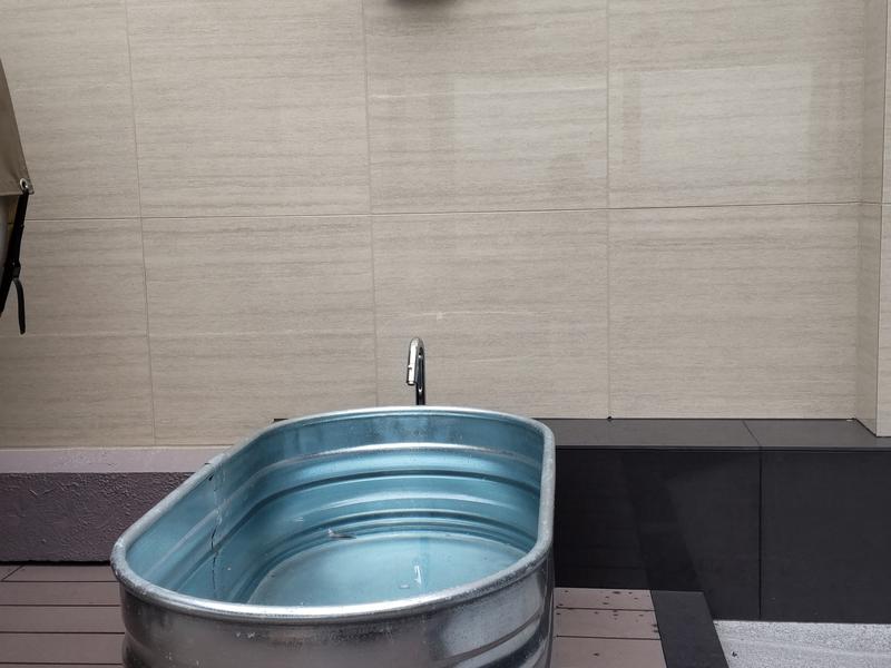 ホテル ブルジュア 久留米 水風呂（屋上）