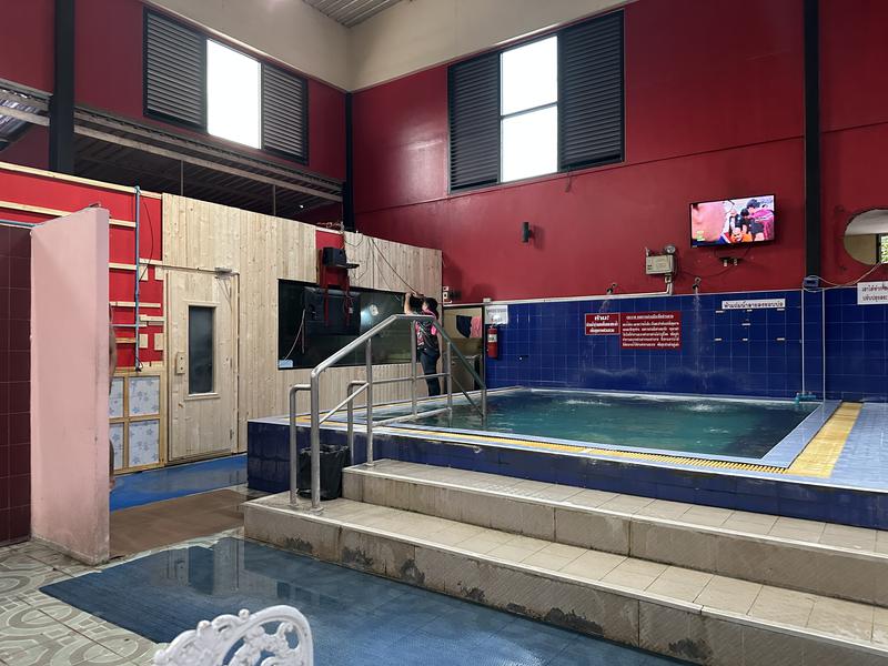 S. Sauna & Fitness Club サウナ室、水風呂