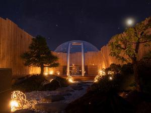 THE JUNEI HOTEL京都 屋上庭園 月光浴サウナ 写真