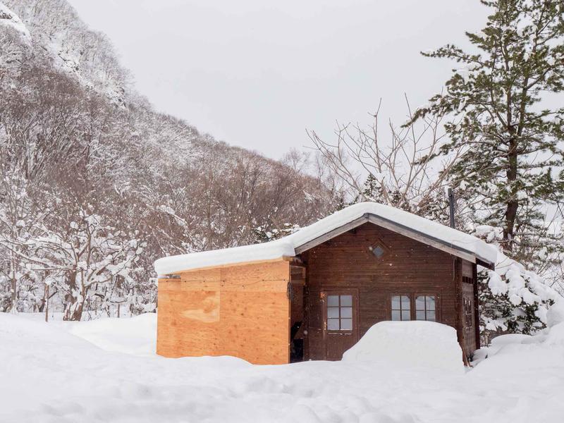旅房はなえみ Aタイプ外観（冬）2026年1月改装