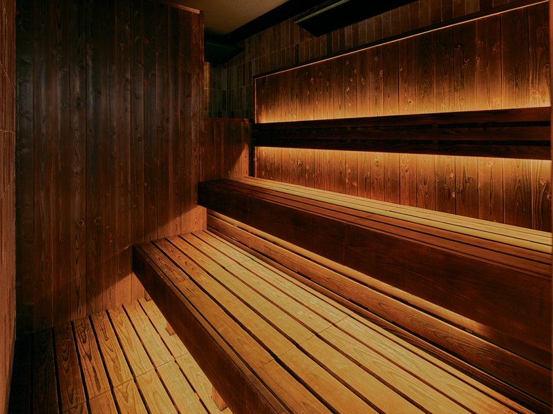 FAV LUX 長崎 サウナ室