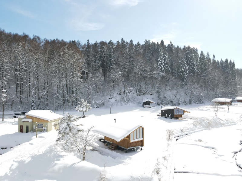 Earthboat Village Kurohime 冬のEarthboat Village Kurohime