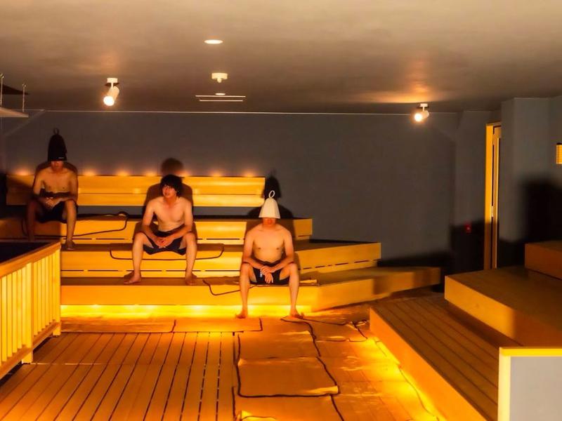 CRED SPA SAUNA サウナ室