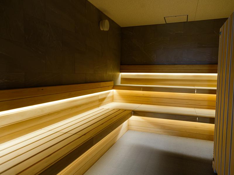 BODY IYASU 岡山駅前 サウナ室