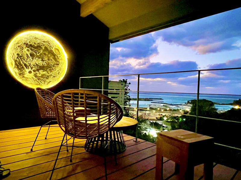 QUAN Sea Vista Retreat 洋室からの景色